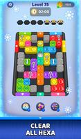 Hexa Block Jam: Color Puzzle تصوير الشاشة 1