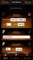 GM Wizard: Character Generator capture d'écran 1