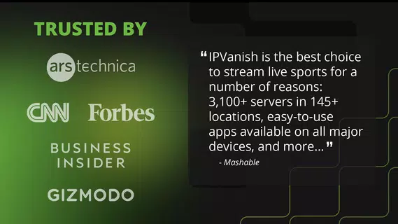 IPVanish VPN: Fast & Secure
