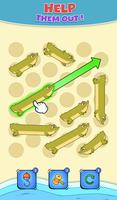 Crocodile Escape: Jam Puzzle تصوير الشاشة 1