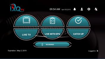 برنامه‌نما IXQtv عکس از صفحه