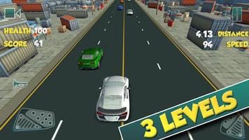 Highway Traffic Racer Car Game 스크린샷 1