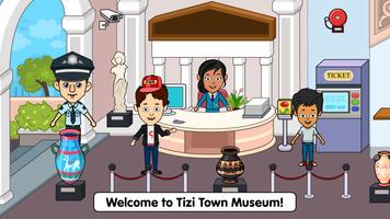 مدينة Tizi - ألعاب متحفي الملصق