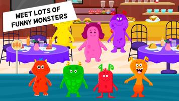 My Monster World - Town Play Games for Kids screenshot 2
