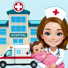 My Hospital Town Doctor Games Icon
