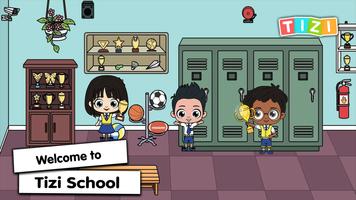 Tizi Town - My School Games پوسٹر