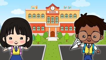 Tizi Town : Mes jeux à l’école Affiche