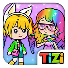 Tizi 타운: 인형 옷 입히기 게임 아이콘