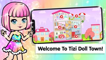 مدينة Tizi: ألعاب تلبيس الملصق