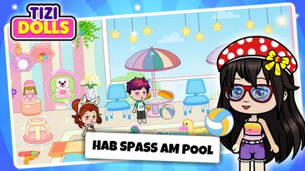 Tizi Town: Puppe-anzieh-Spiele XAPK Herunterladen