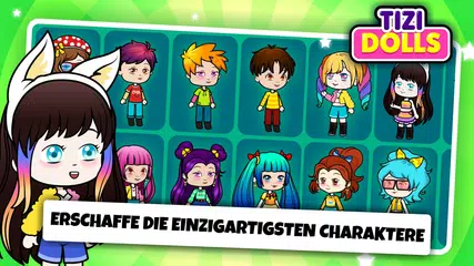 Tizi Town: Puppe-anzieh-Spiele XAPK Herunterladen