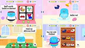 My Virtual Pou Pet 😄 - Spelling Games for Kids screenshot 2