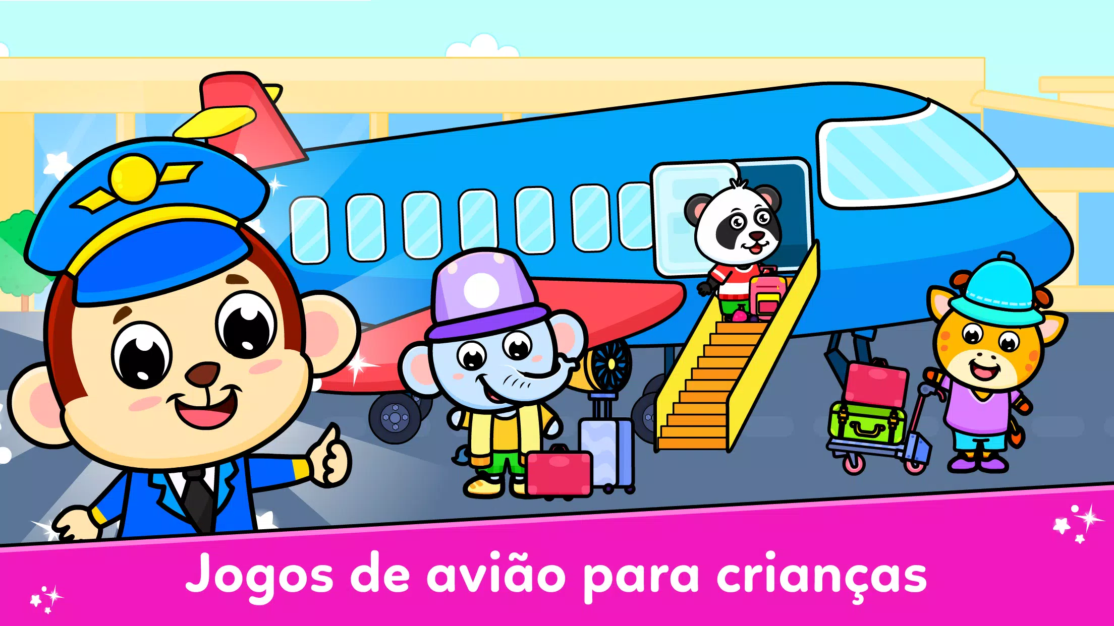 Download do APK de Jogo De Avião Para As Crianças para Android