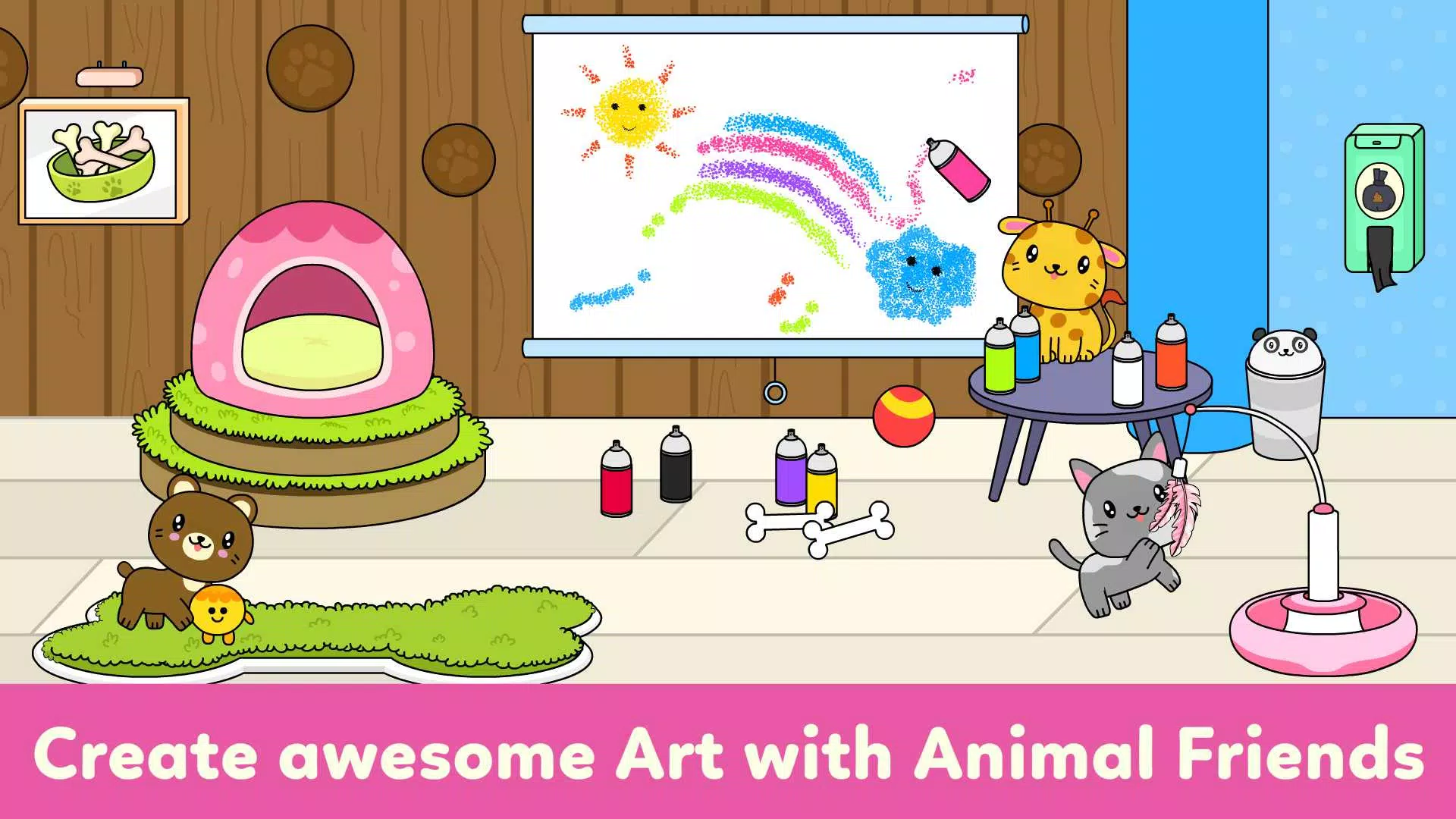 Creche para animais de estimação My Kitty Care versão móvel andróide iOS  apk baixar gratuitamente-TapTap