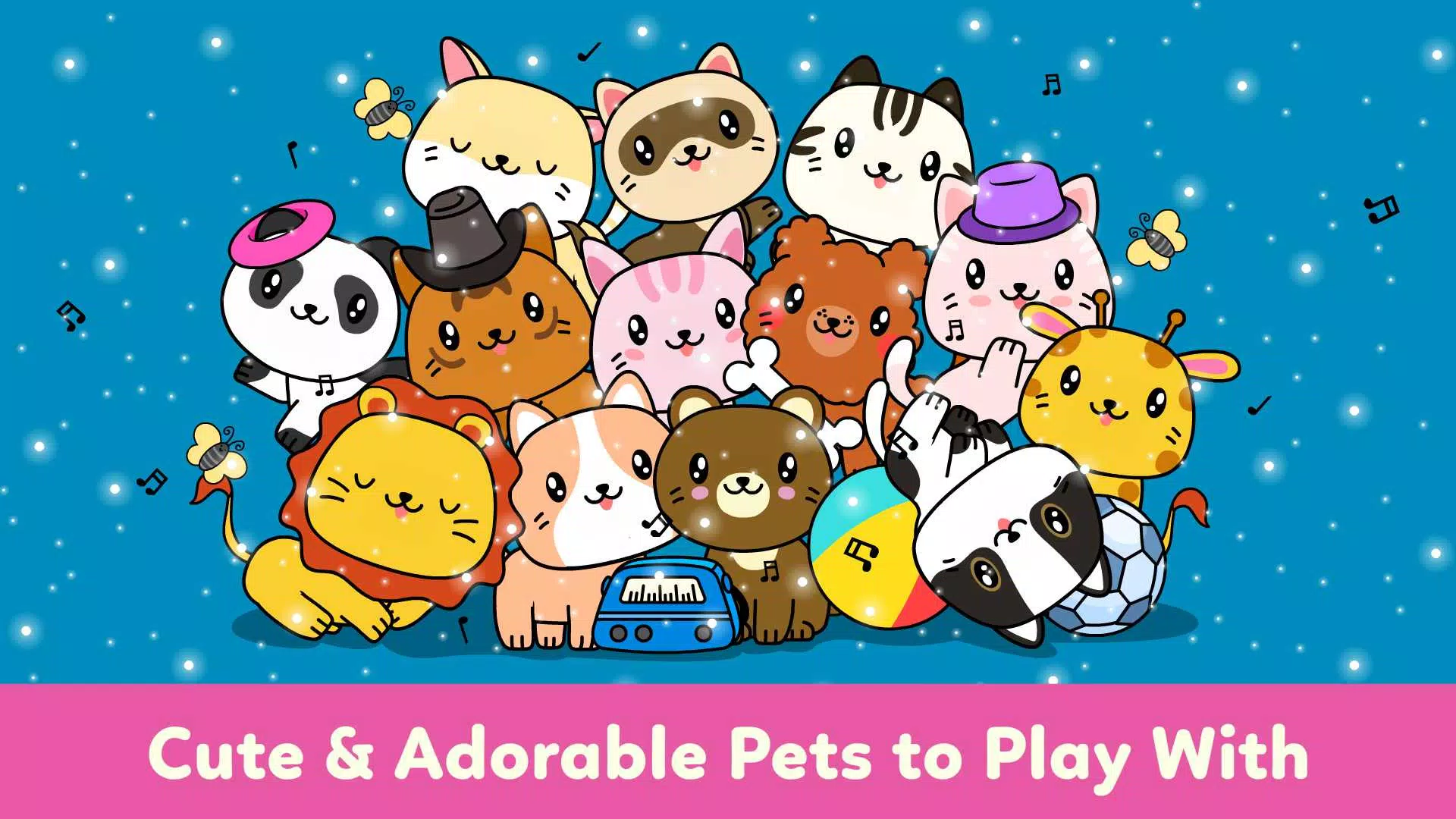 Jogos de Gato: Fofo Pet Cidade – Apps no Google Play