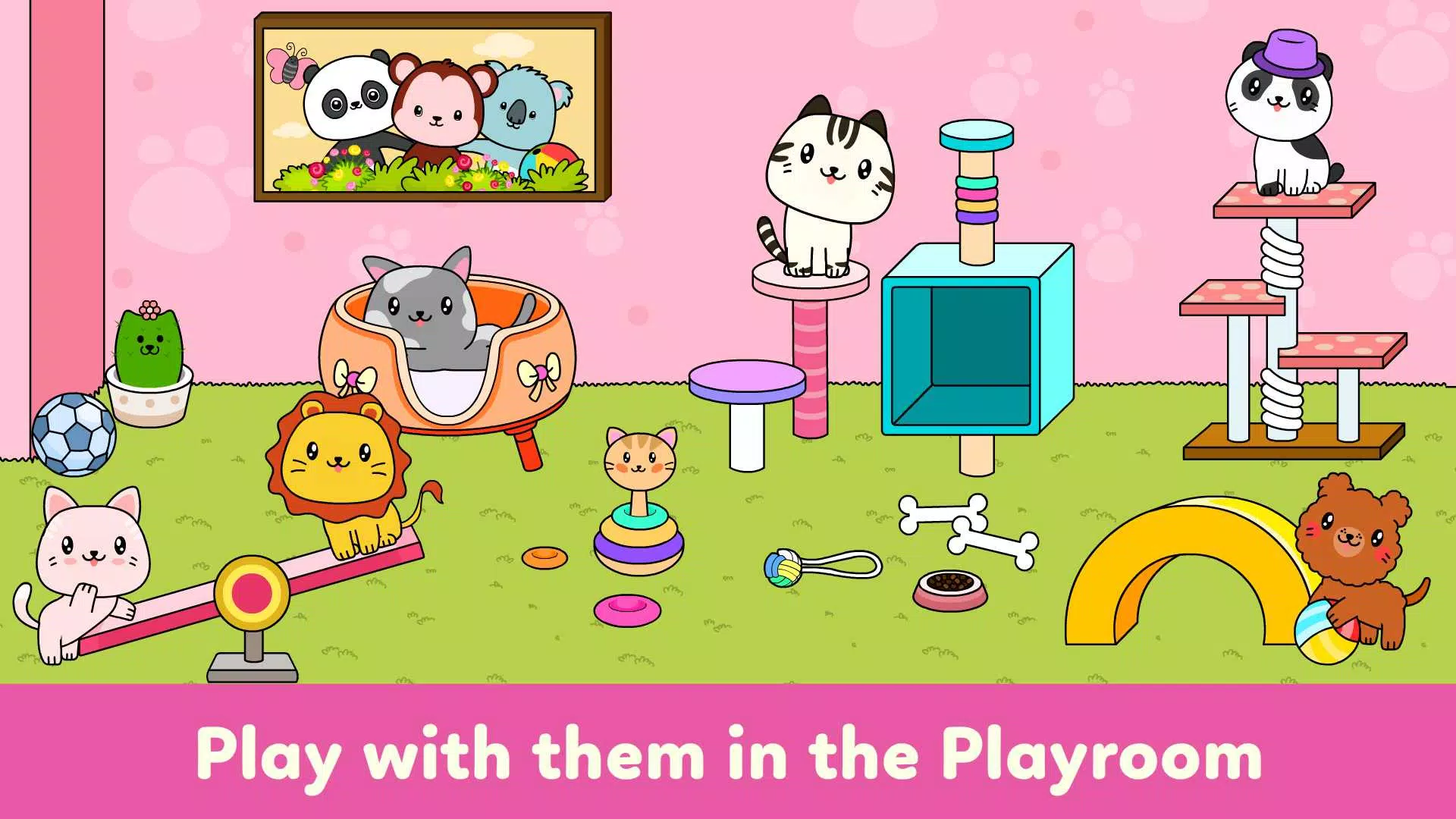 Creche Pet—Jogos de cães gatos – Apps no Google Play