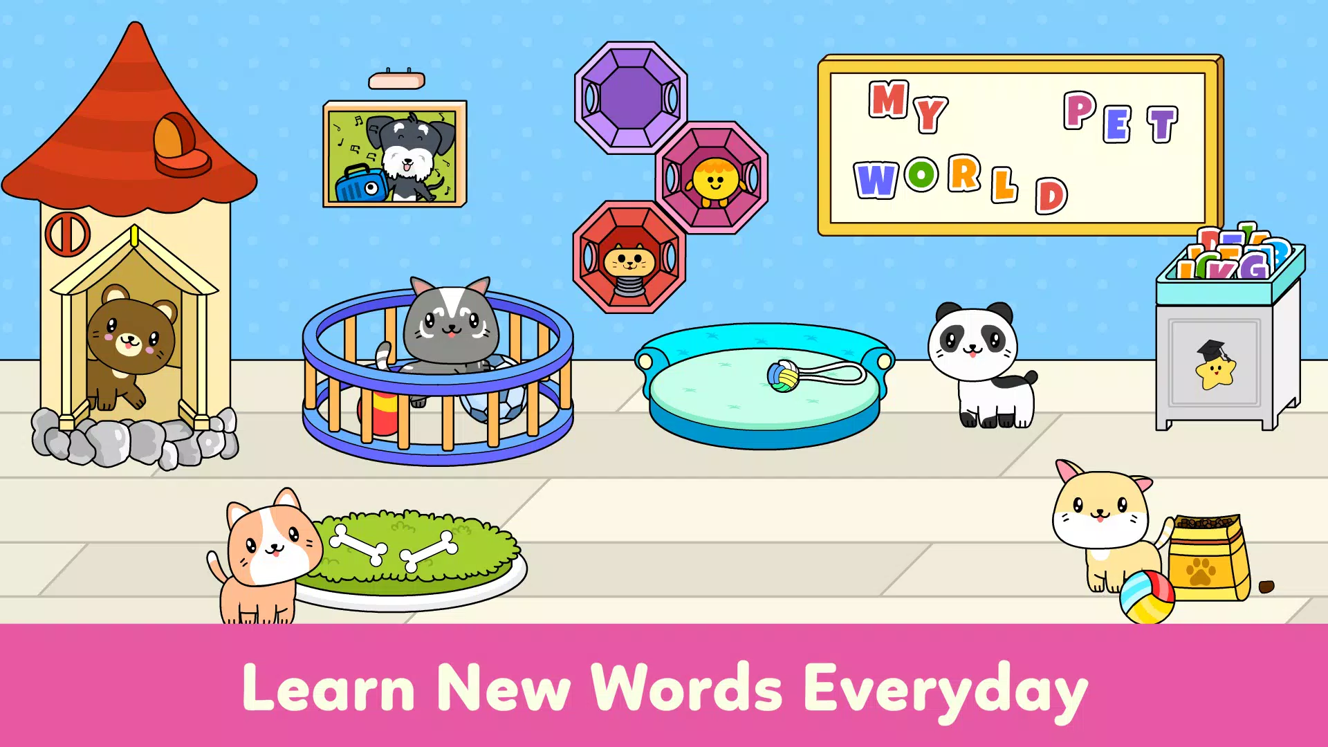 My Tizi Town Daycare Baby Game 2.4.7 APK + Mod [Unlocked] for Android.