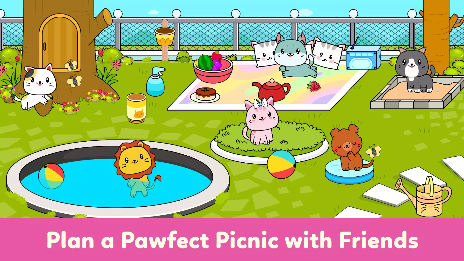 Download do APK de Creche Pet—Jogos de cães gatos para Android