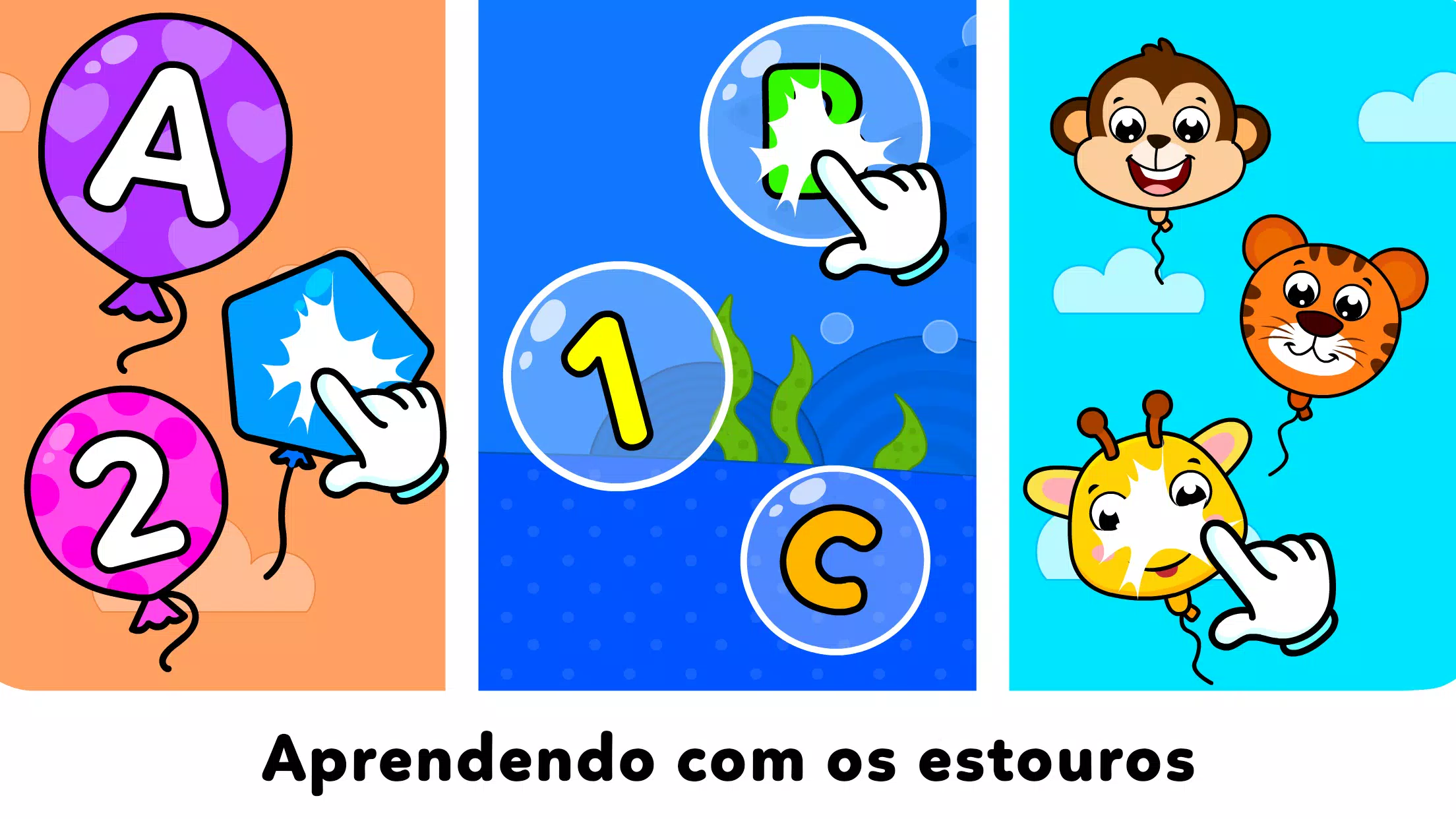 Download do APK de Jogos de bebe para 2,3,4 anos para Android