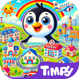 Timpy Town World: Kids Games APK