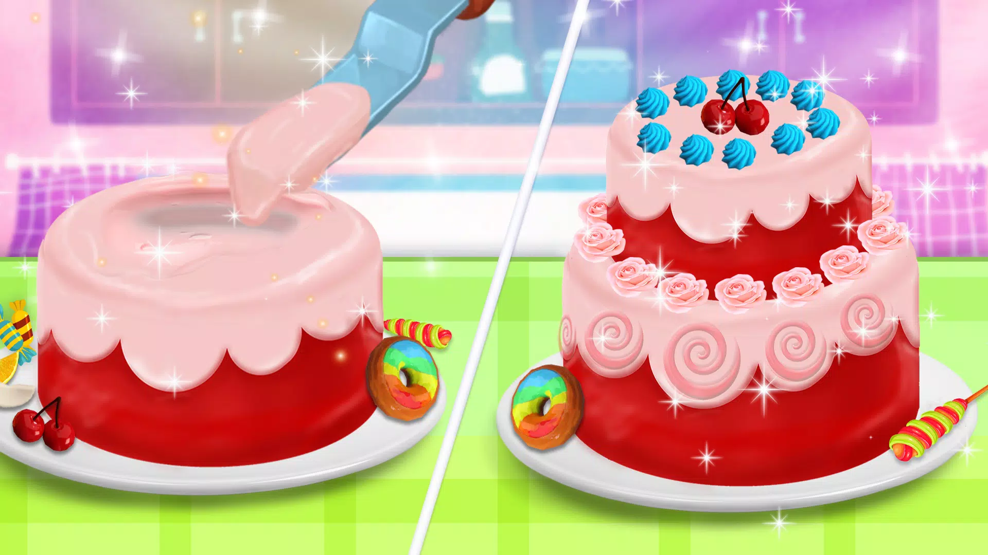 Download do APK de Doce jogo de bolo para meninas para Android