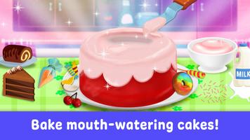 Cake Maker Games for Girls poster