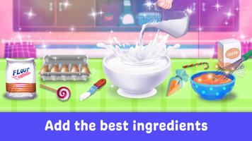 Cake Maker Games for Girls スクリーンショット 1