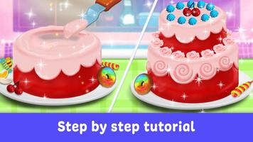 Cake maker -女孩專屬的獨角獸烹飪遊戲 截圖 2