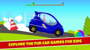 Jeux de voiture pour enfants Affiche