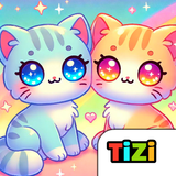 Tizi Cat Games - Cute Cat Town icon