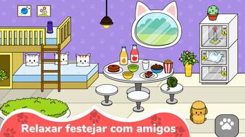 Jogos de Gato: Fofo Pet Cidade imagem de tela 2
