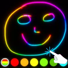 Kids Doodle Glow Coloring Game アプリダウンロード