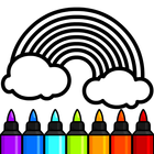 Coloring Games for Kids: Color آئیکن