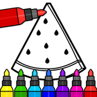 Kids Coloring Pages & Book icon