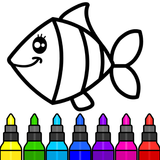 Fish Aquarium Coloring Games