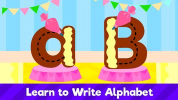 字母ABC遊戲：字母表&語音教學 海報