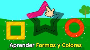Juegos de formas y colores Poster