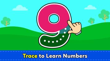 Numbers Tracing - Counting 123 poster