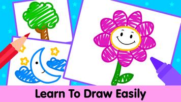儿童绘画游戏 &填色页为了幼儿 截图 1