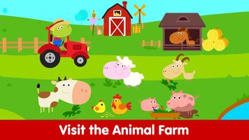 🐓 Animal Farm Games for Kids - Toddler Games 🐓 poster