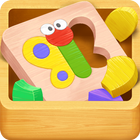 Baby Blocks - Wooden Montessori Puzzles for Kids أيقونة