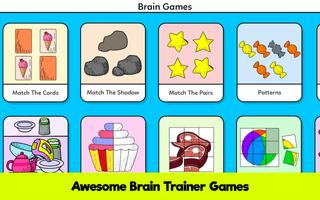 Brain Games for Kids–Brain Trainer & Logic Puzzles पोस्टर