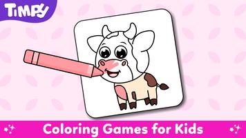 Timpy Toddler Game for Kids 2+ ポスター