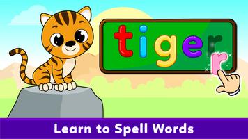 Kids Spelling & Reading Games syot layar 1