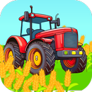 Juegos de tractores para niños APK