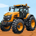 Tractor Games Kids Farm Truck
