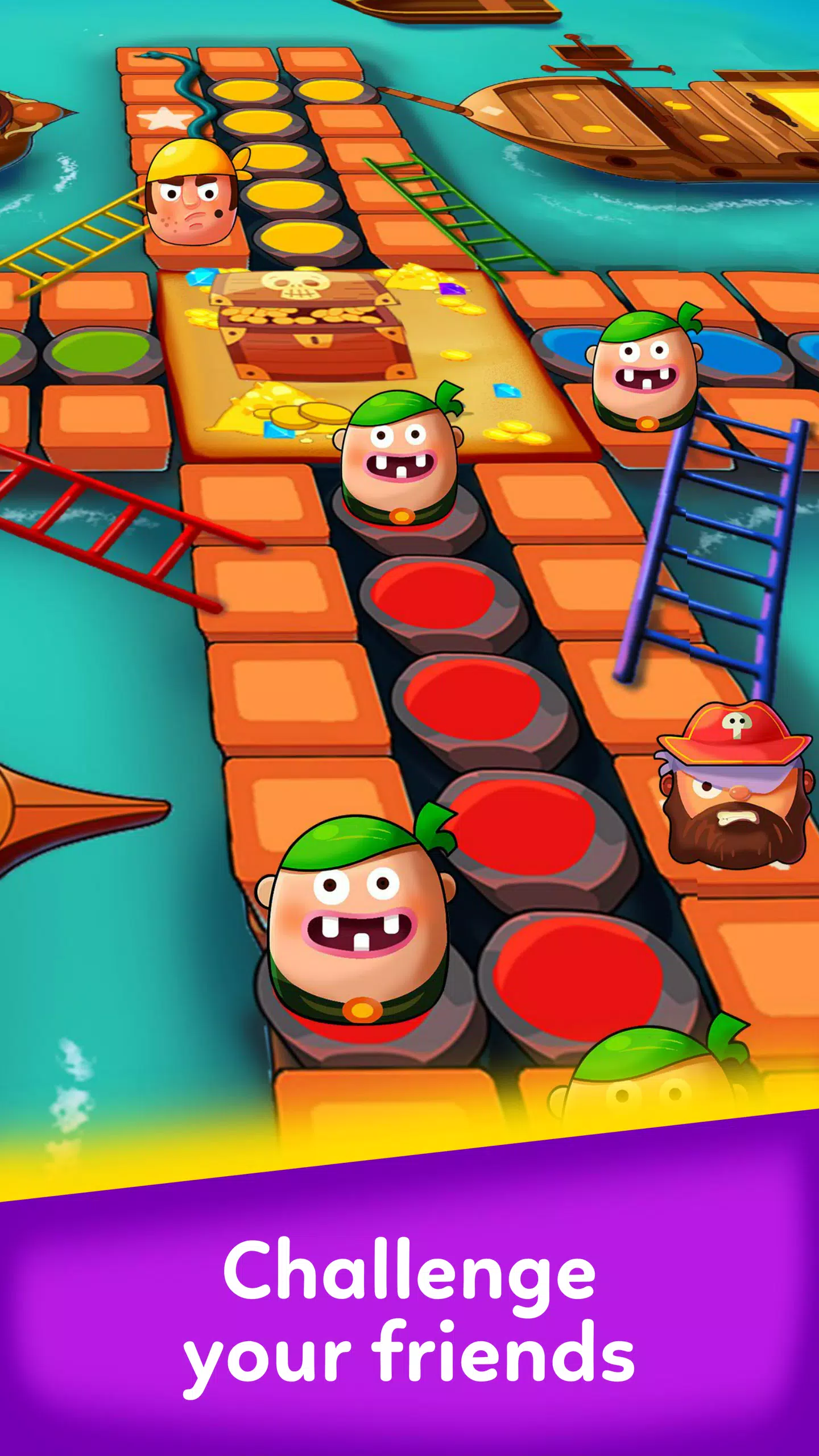 Download do APK de Jogo Ludo com cobras e escadas para Android