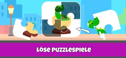 Kinderpuzzles für Kleinkinder Plakat