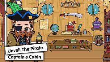我的海盜城鎮 - 海洋寶藏任務遊戲 截圖 2