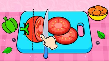 Jogos culinária Timpy Pizza imagem de tela 2
